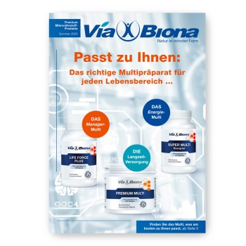 Viabiona-Produktbroschüre